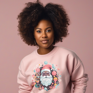 Pastel Santa Sweatshirt