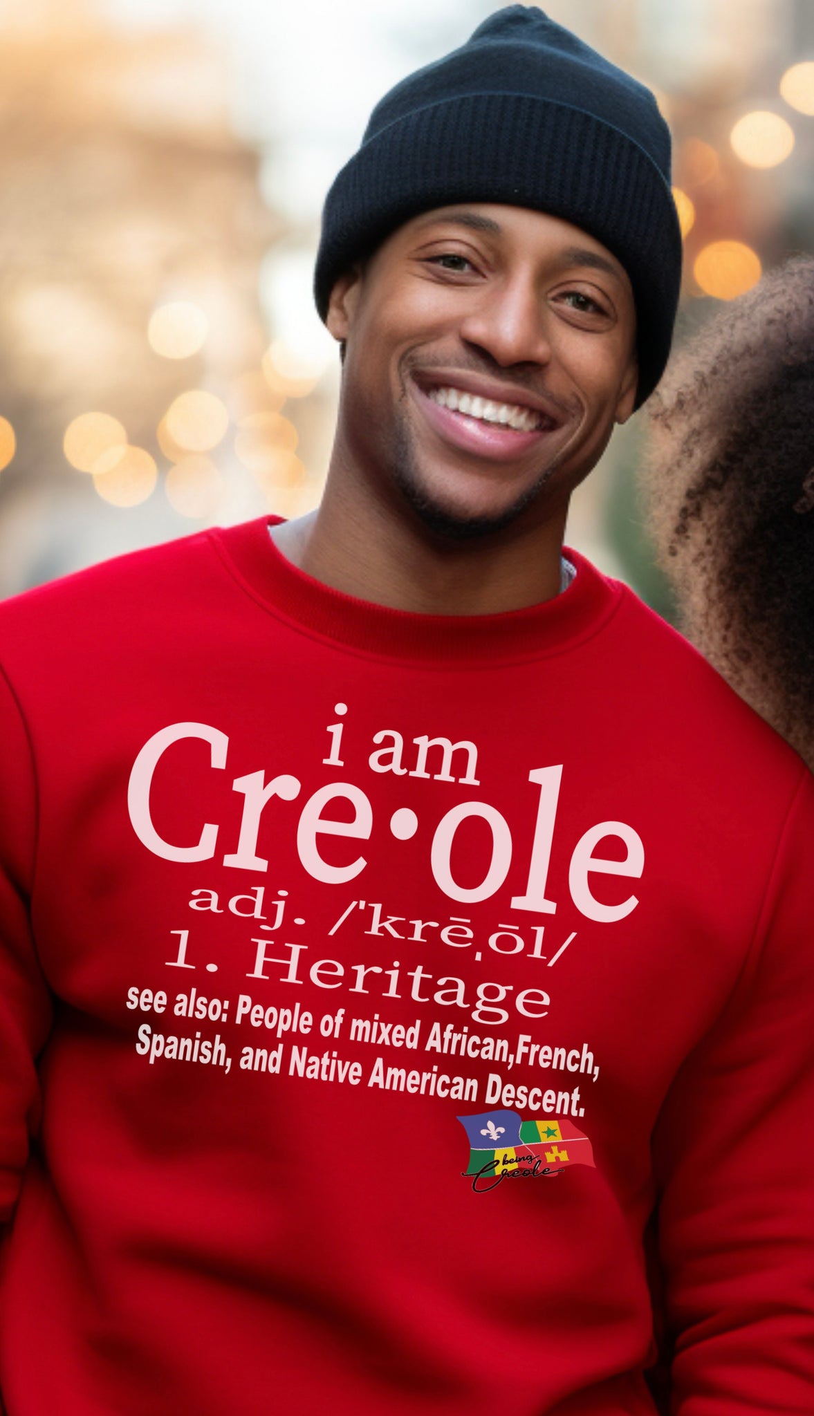 I am Creole Crewneck Sweatshirt