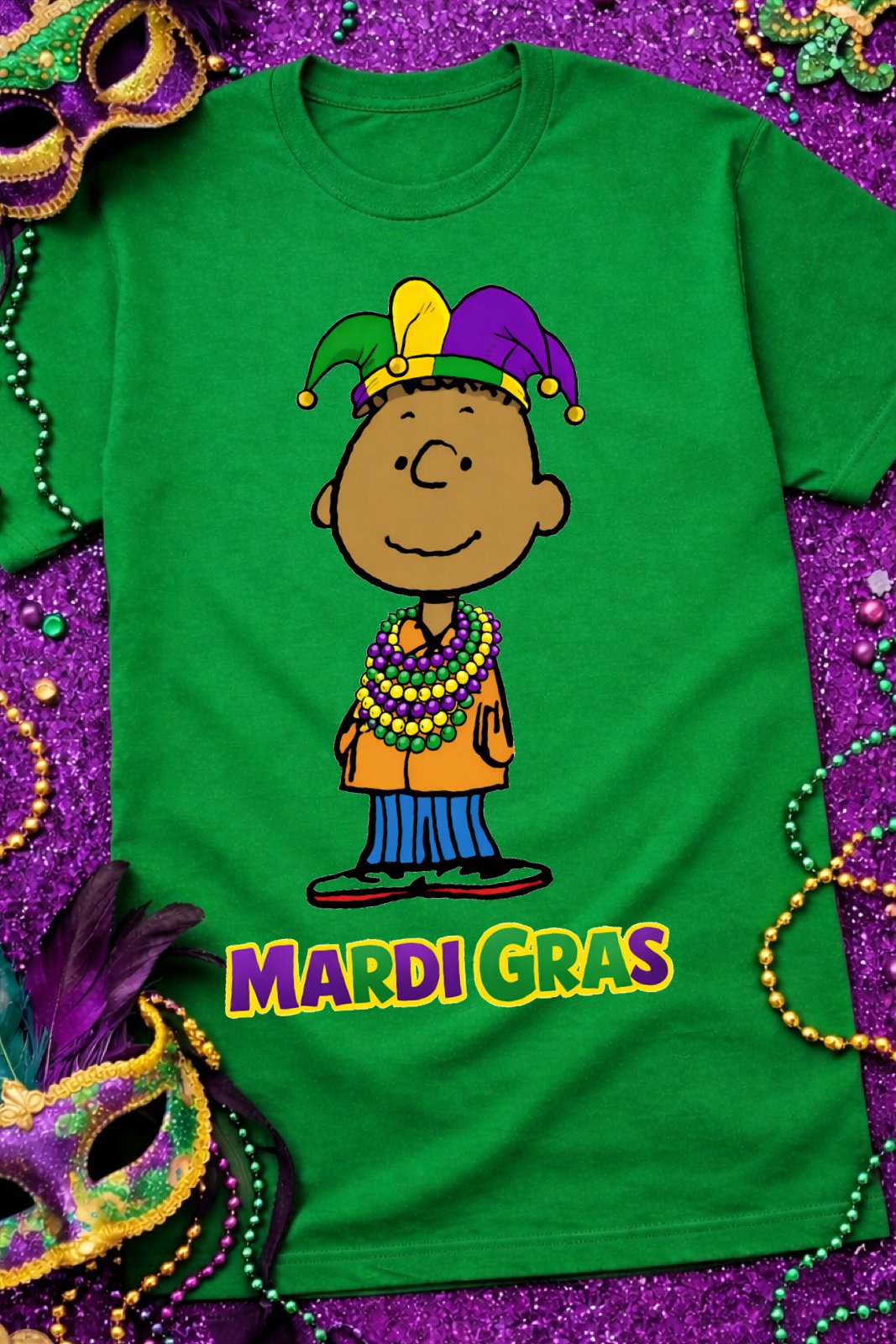 Franklin Mardi Gras T-shirt