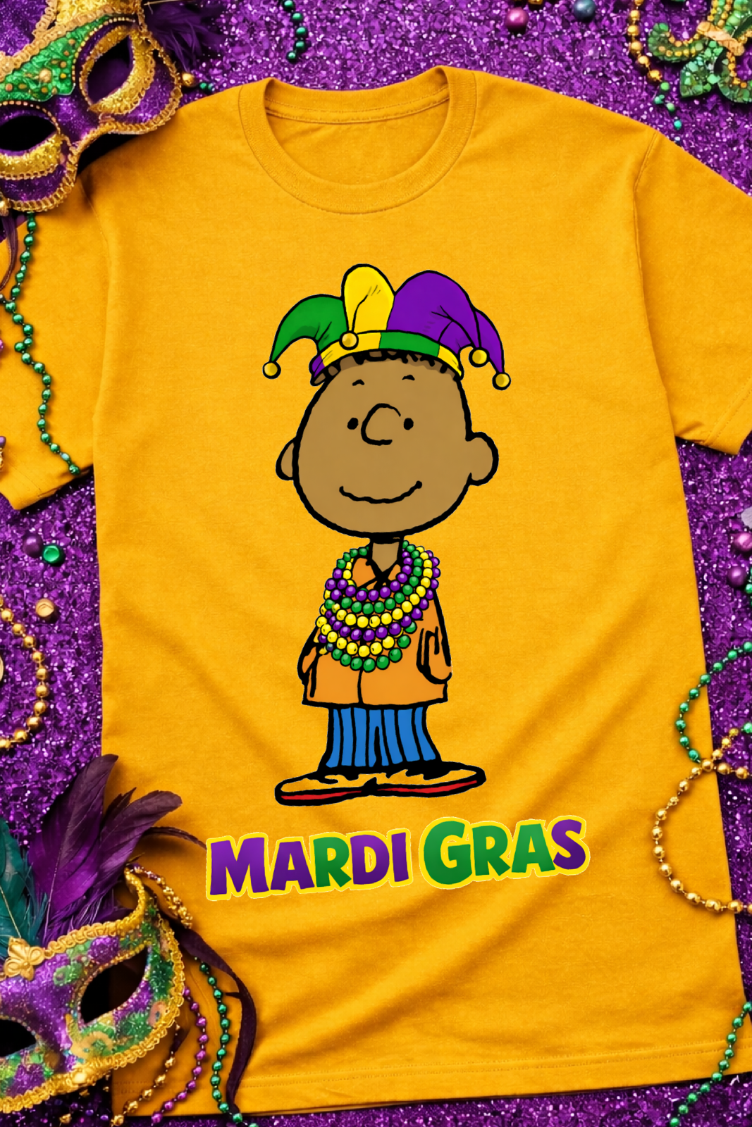 Franklin Mardi Gras T-shirt
