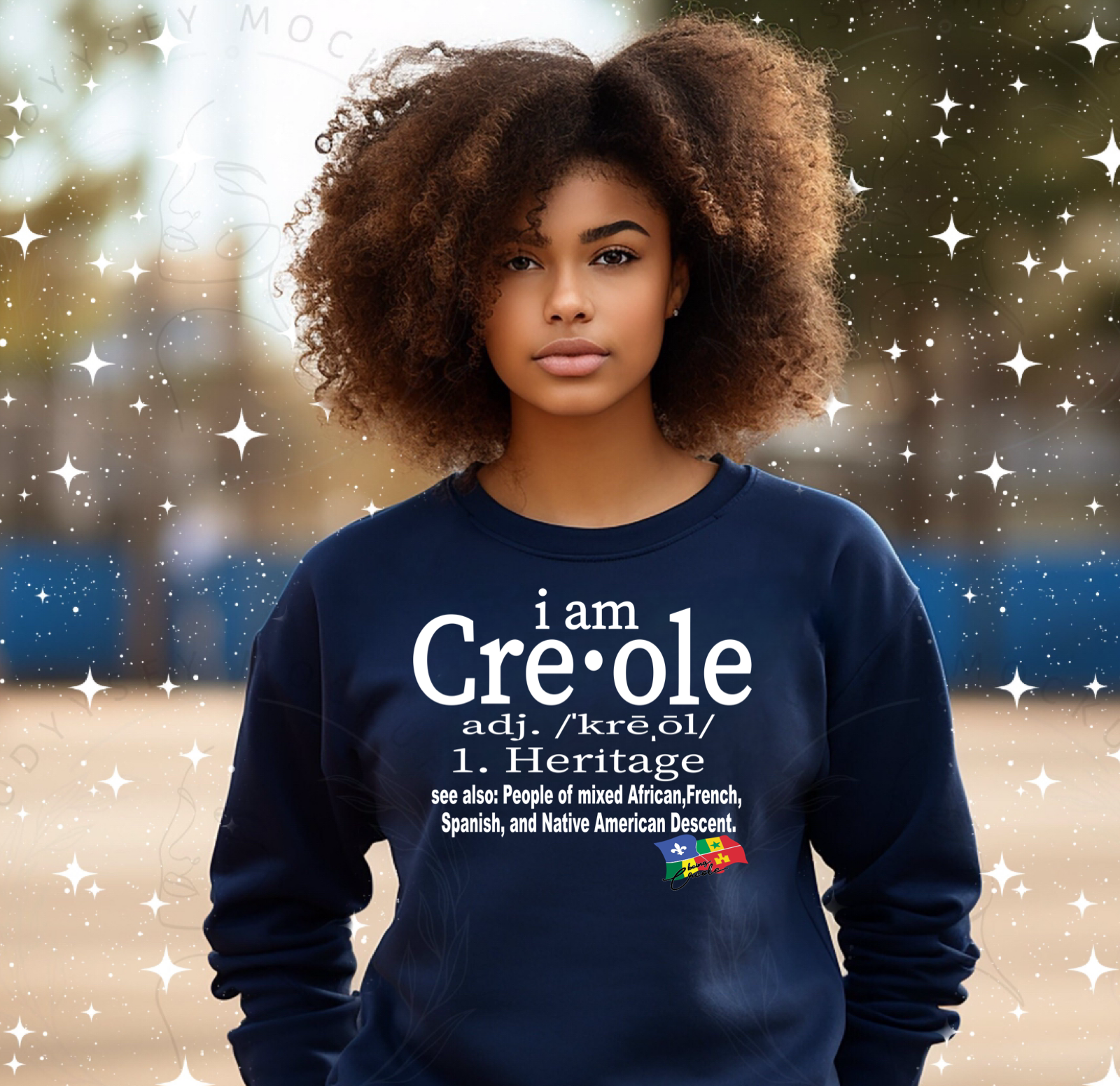 I am Creole Crewneck Sweatshirt