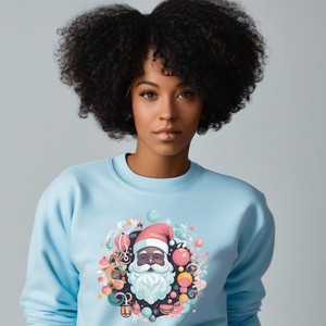 Pastel Santa Sweatshirt