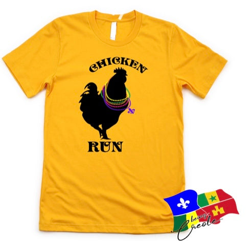 Chicken Run Mardi Gras T-Shirt