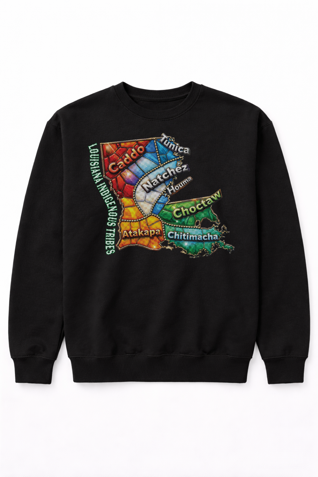 Louisiana Indigenous Tribes Sweatshirt