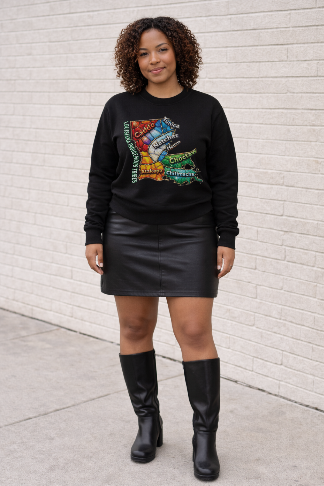Louisiana Indigenous Tribes Sweatshirt
