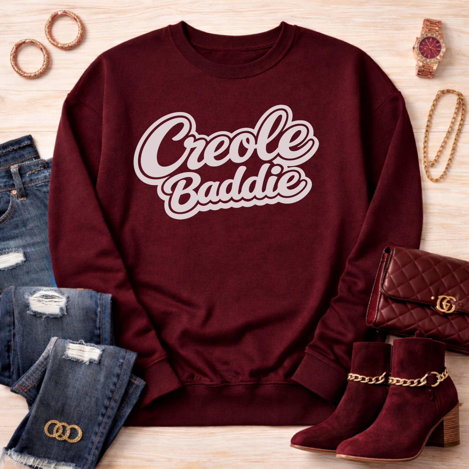 Creole Baddie Sweatshirt