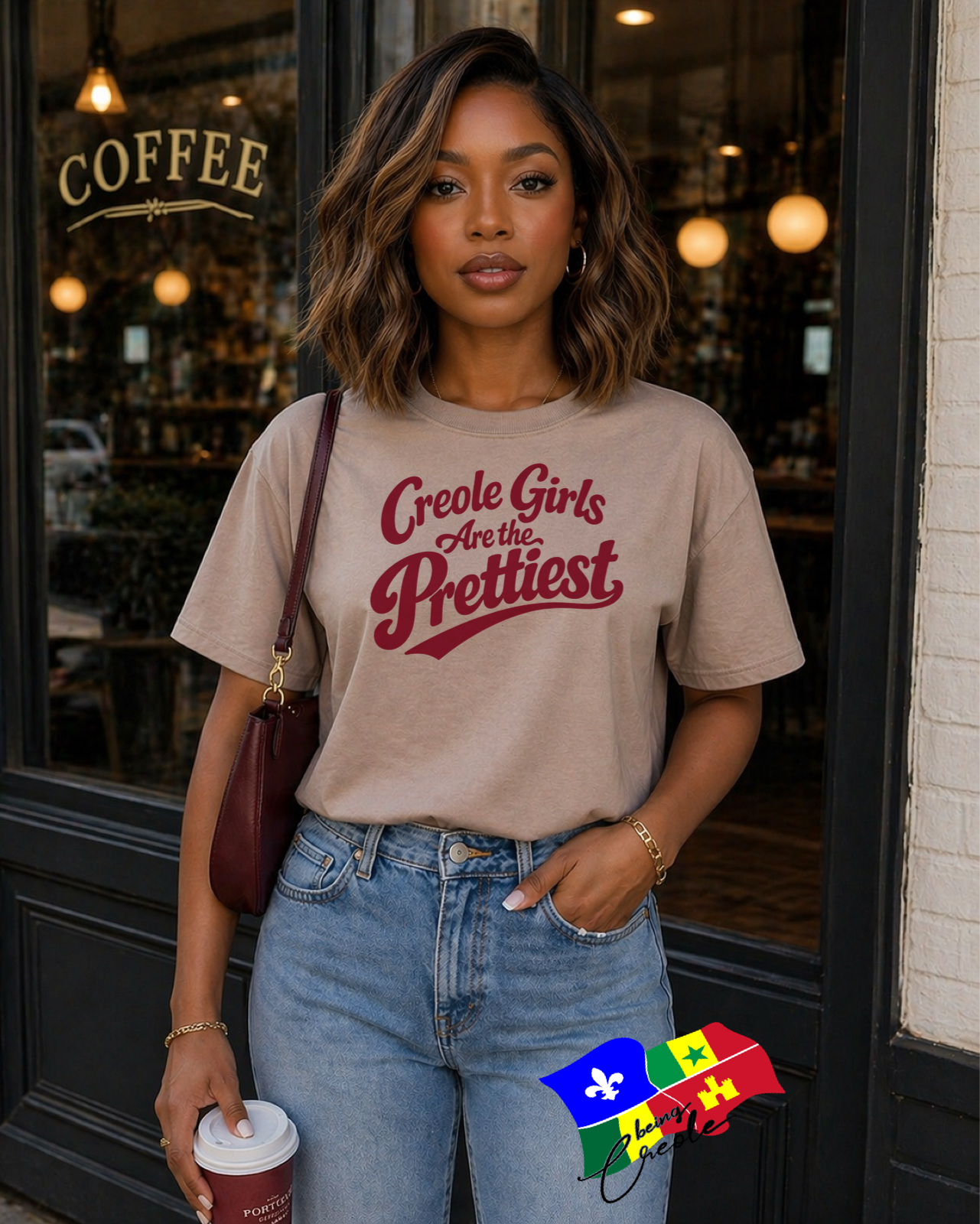 Creoles Girls are the Prettiest Creole Girls Are the Prettiest T-Shirt | Creole Pride Tee | Black Girl Culture Shirt | Unisex Graphic Tee | Louisiana Creole Shirt