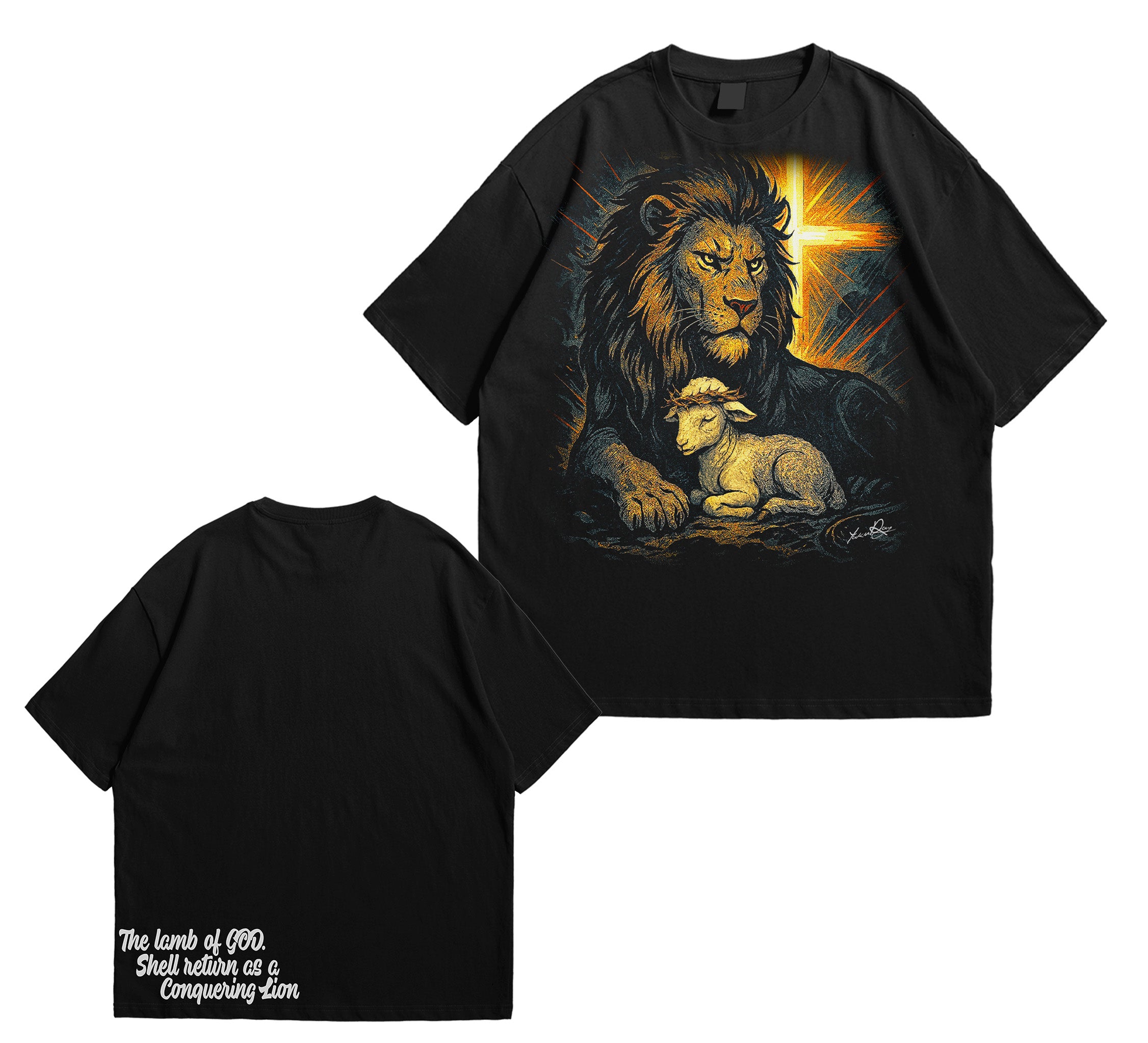 Lion and Lamb Luxury T-Shirt