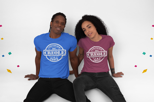 100% Creole Proud  T-Shirts (4 different colors)