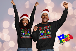 Creole Christmas Gnomes Sweatshirt