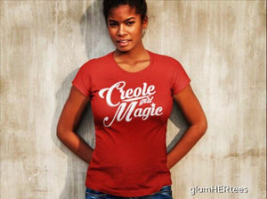 Creole Girl Magic (Red Tee)