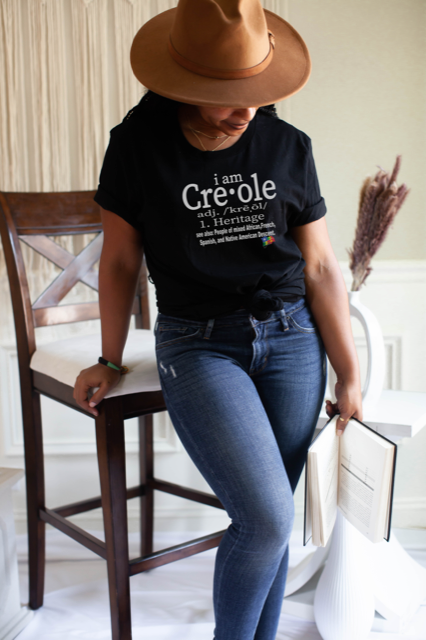 i am Creole Definition Tee