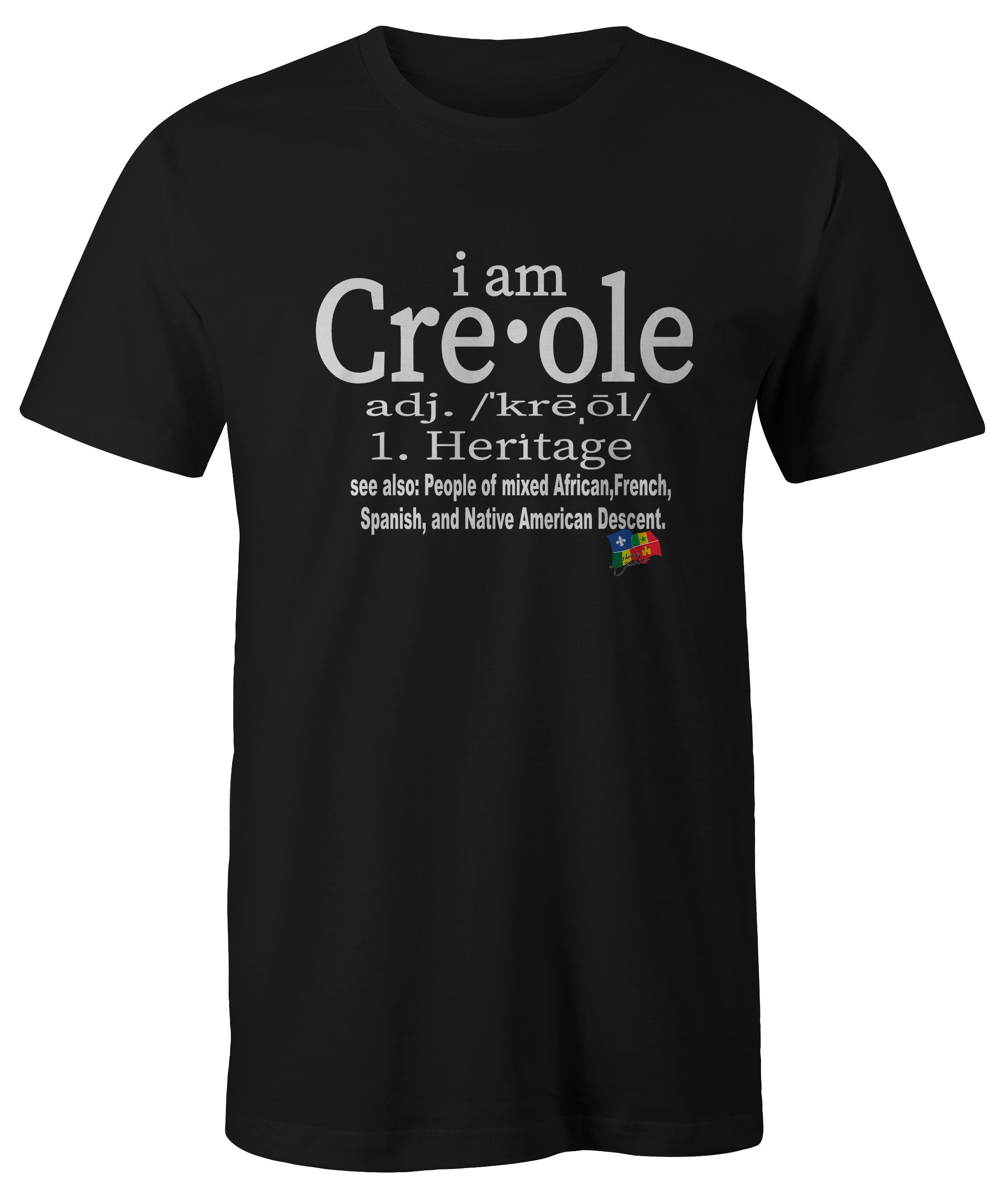 i am Creole Definition Tee