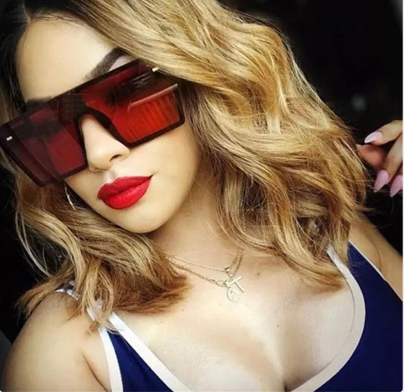 Wide Frame Sunglasses