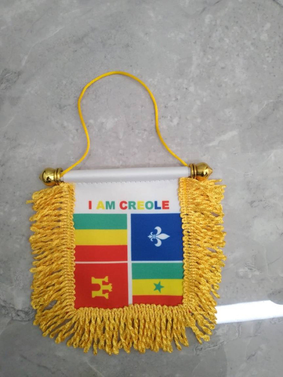 I Am Creole Mini Flag *Free shipping