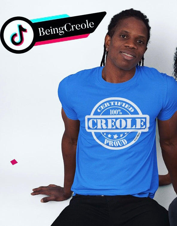 100% Creole Proud  T-Shirts (4 different colors)