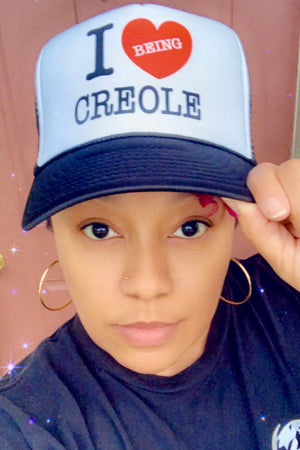 I Love Being Creole Trucker Hat