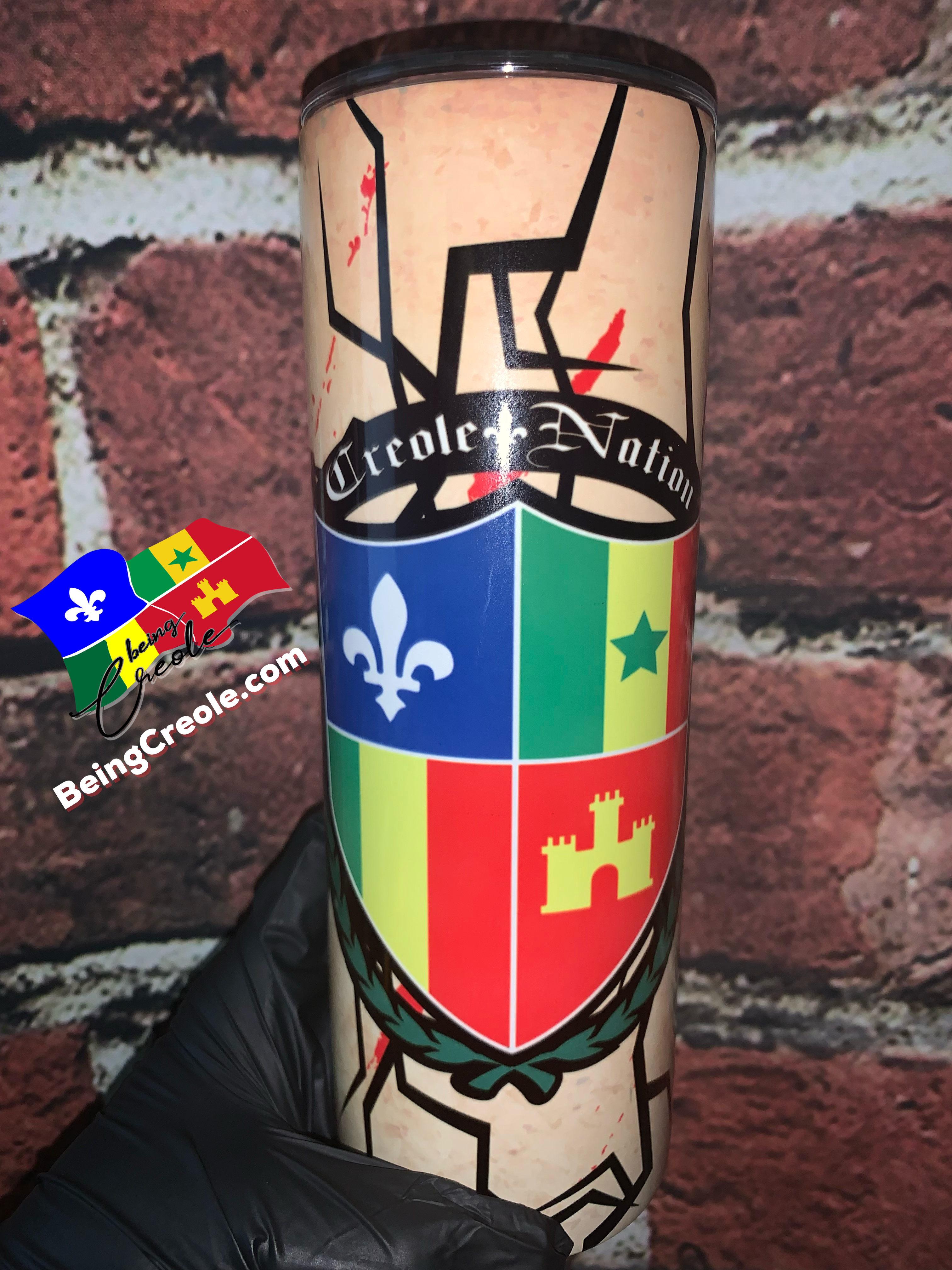 Creole Nation Drink Tumbler