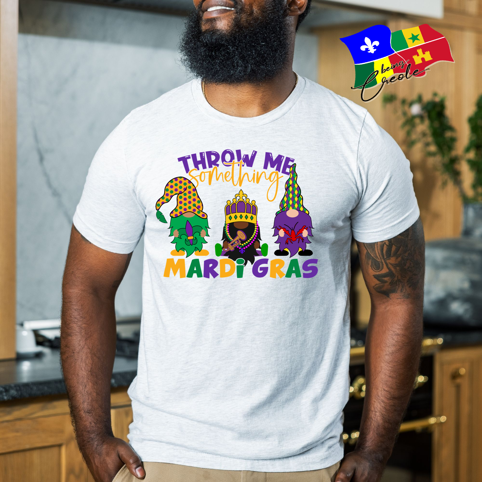 Gnomes Mardi Gras T-Shirt