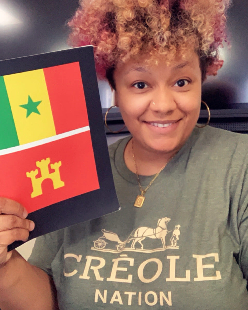 Creole Nation Olive Tee